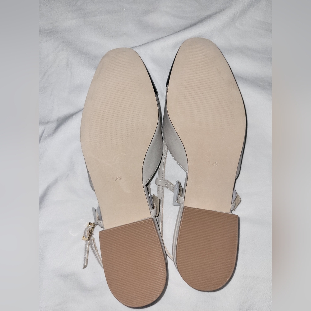 Steve Madden Women's Two-Tone Slingback Shoes - Picture 2 of 2